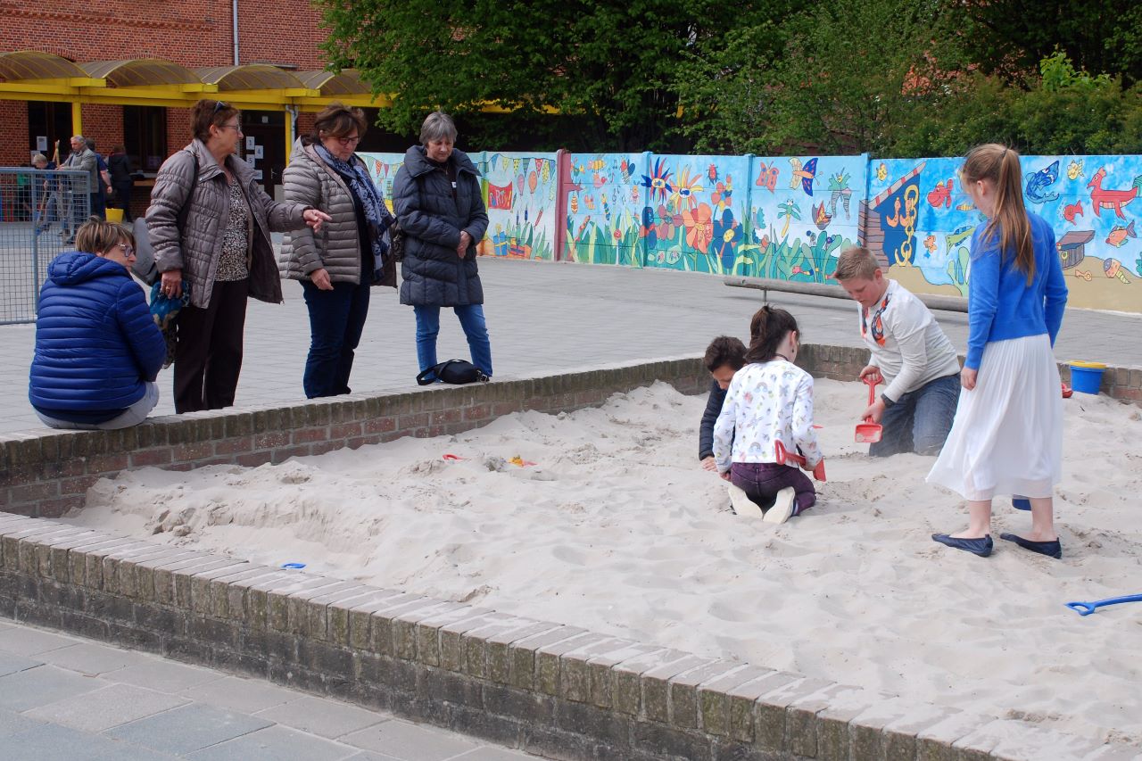 Grootoudernamiddag in het 3de leerjaar